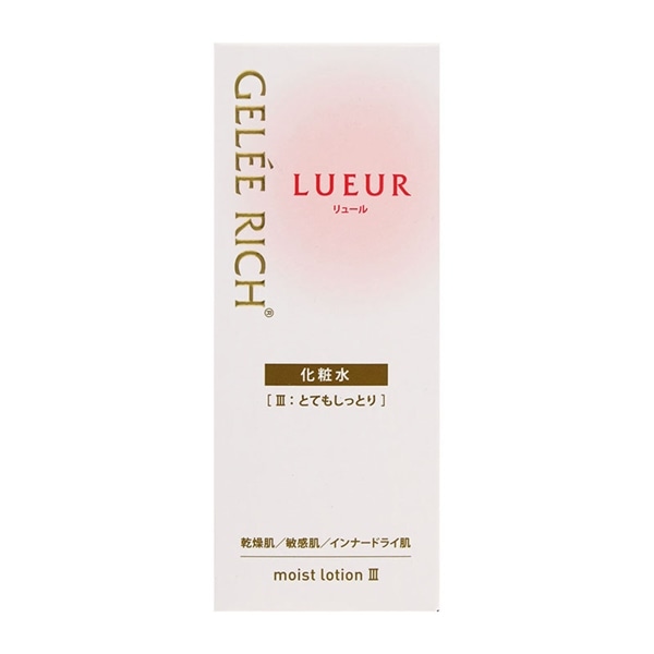 全薬工業 ジュレリッチ リュール モイストローション III(とてもしっとり) 120mL