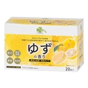 くらしリズム 薬用入浴剤 発泡タイプ ゆずの香り 20錠