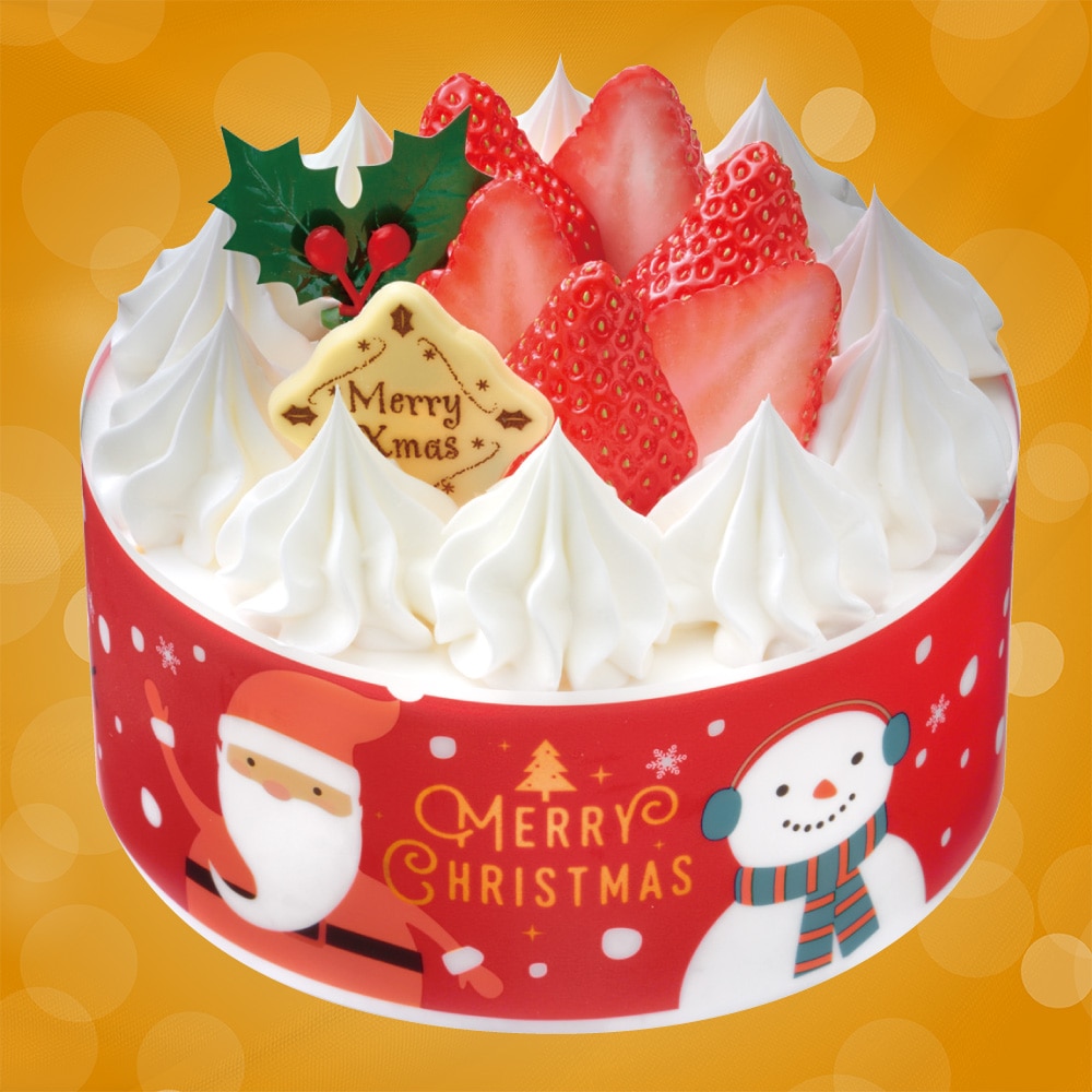 【Y01】 ヤマザキ クリスマス 生ケーキ 4号