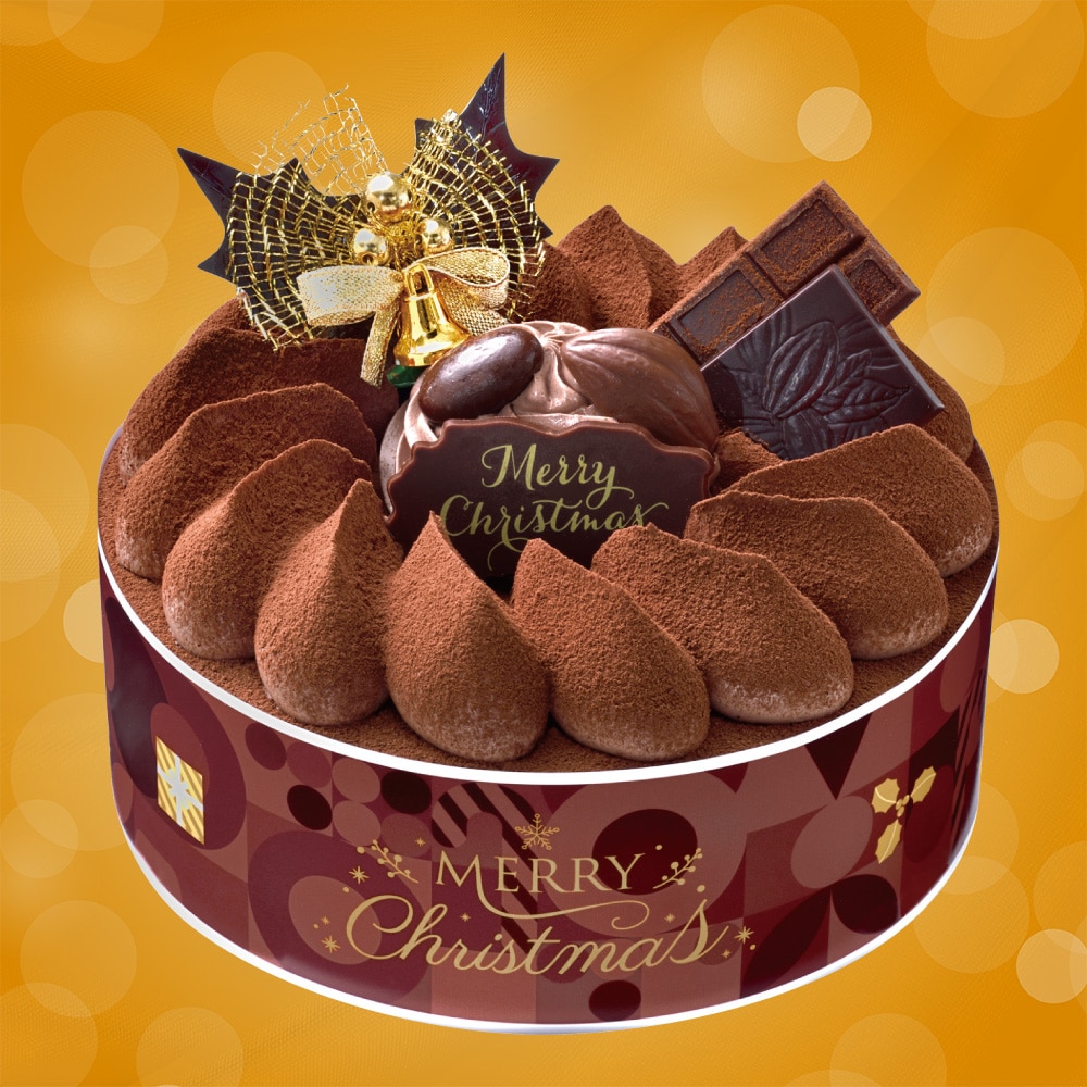 【Y07】 ヤマザキ クリスマス 生チョコケーキ 5号