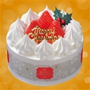 【Y19】 ヤマザキ クリスマス 糖質を抑えた苺のケーキ 4号