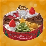 【Y15】 ヤマザキ クリスマス ショートケーキ詰合せ 6号