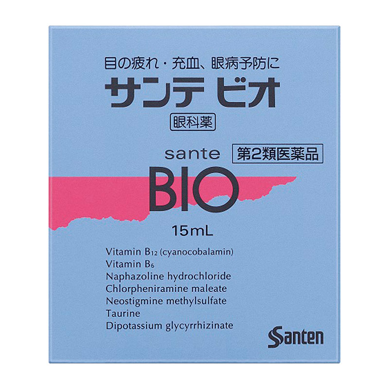 【第2類医薬品】 参天製薬 サンテビオ 15mL【セルフメディケーション税制対象商品】 ★