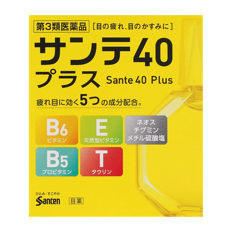 【第3類医薬品】 参天製薬 サンテ40プラス 12mL【セルフメディケーション税制対象商品】 ★