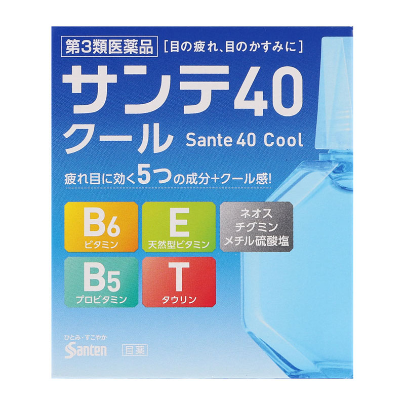 【第3類医薬品】 参天製薬 サンテ40クール 12mL【セルフメディケーション税制対象商品】 ★