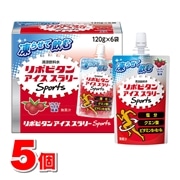 大正製薬 リポビタンアイススラリー ソルティライチ風味 120g×6個　×5個