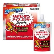 大正製薬 リポビタンアイススラリー Sports（りんご風味） 120g×6個